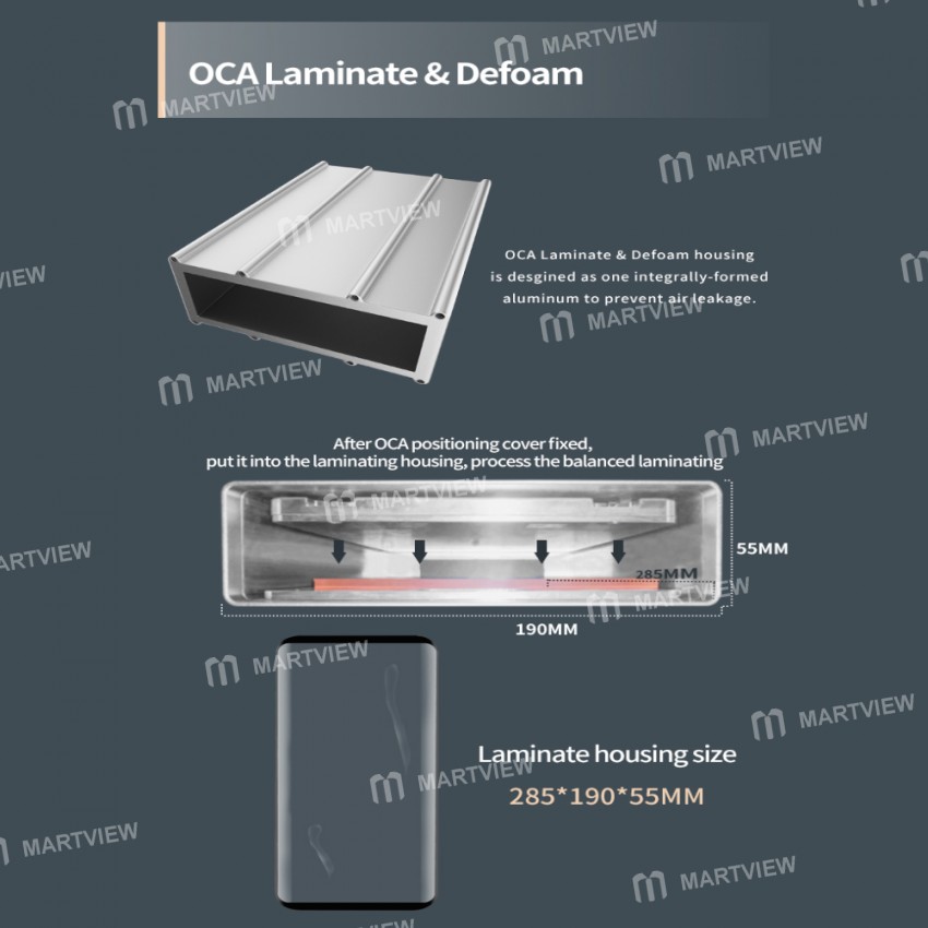 TBK 108C Curved Screen Vacuum OCA Laminate Defoaming Machine for Samsung Edge Note 10 S8 S8Plus S9 N