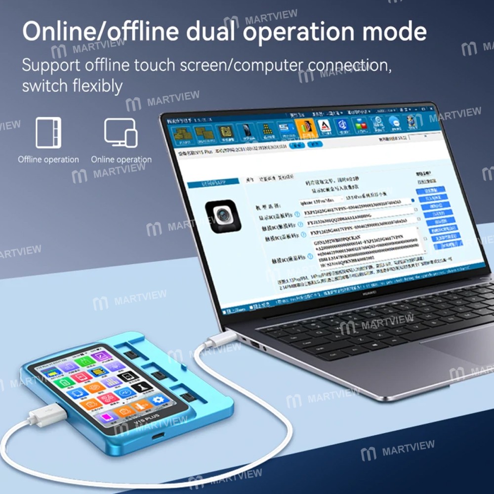 jcid v1s-plus-online-offline-dual-operation-mode-smart-programmer-for-iphone-6-16pm-repair-4