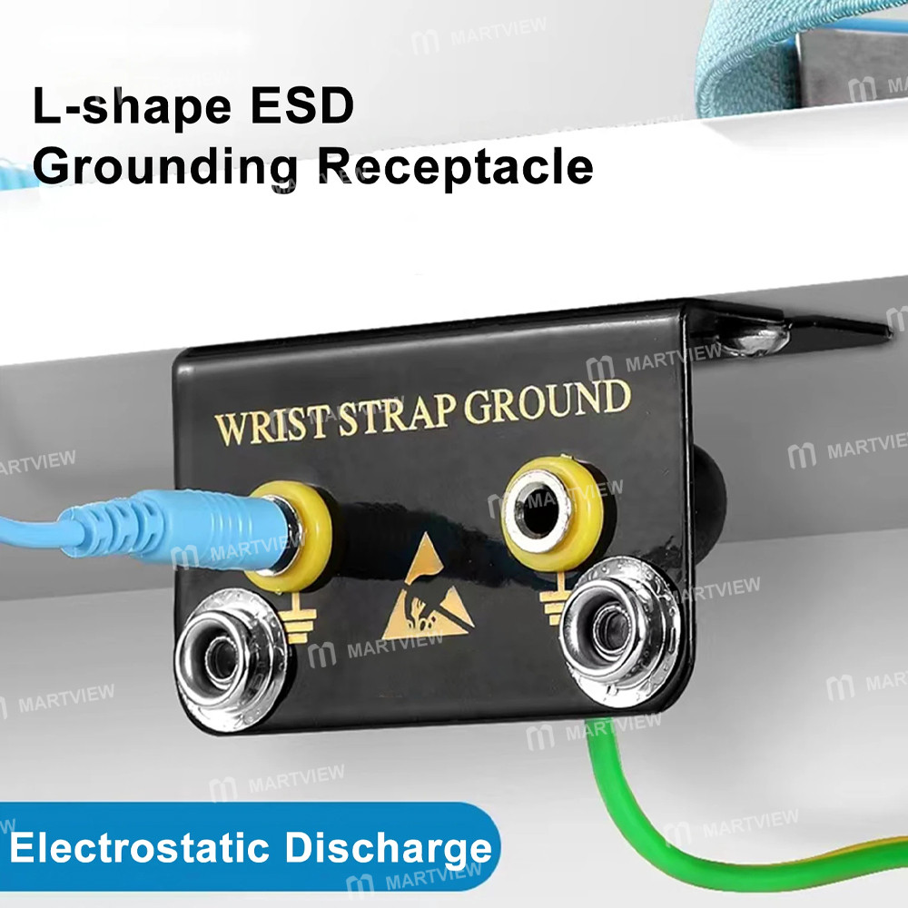 2 holes-l-shaped-worktop-esd-ground-socket-with-18m-cord-2