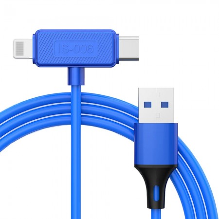 ISOFT IS-006 Dual Interface Data Recovery Cable for iPhone / iPad Flashing & Data Transmission