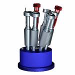 Mechanic 360° Rotatable iSort 9 Hole Screwdriver Storage Rack Socket