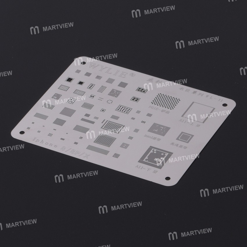 Wylie BGA Reballing Stencil for iPhone / iPad Motherboard Repair