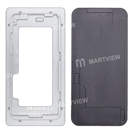 Maples Aluminum Alloy LCD Screen Laminating Positioning Mould for iPhone 12 Pro