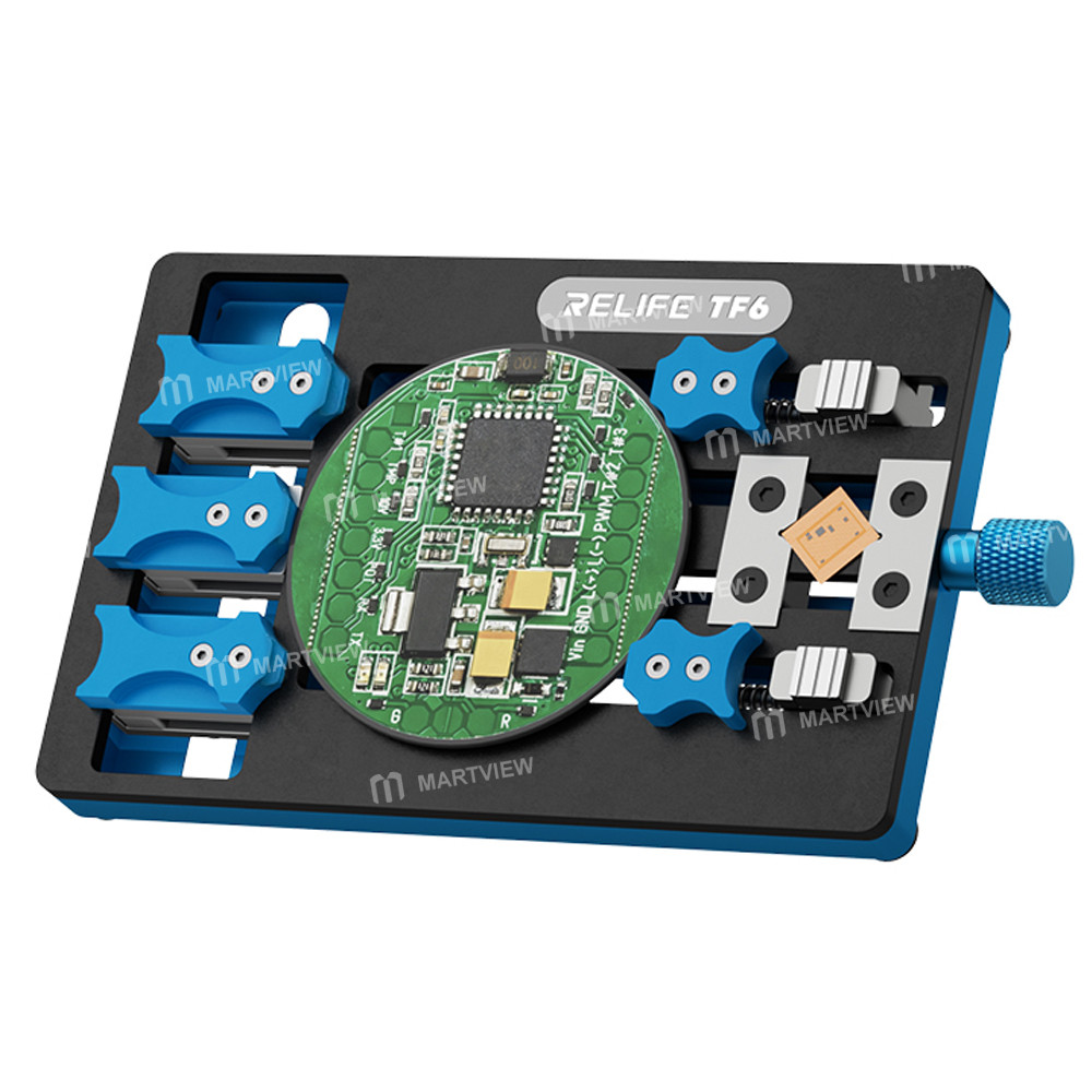 relife tf6-integrated-dual-clamp-repair-fixture-compatible-with-dual-layer-non-standard-motherboards