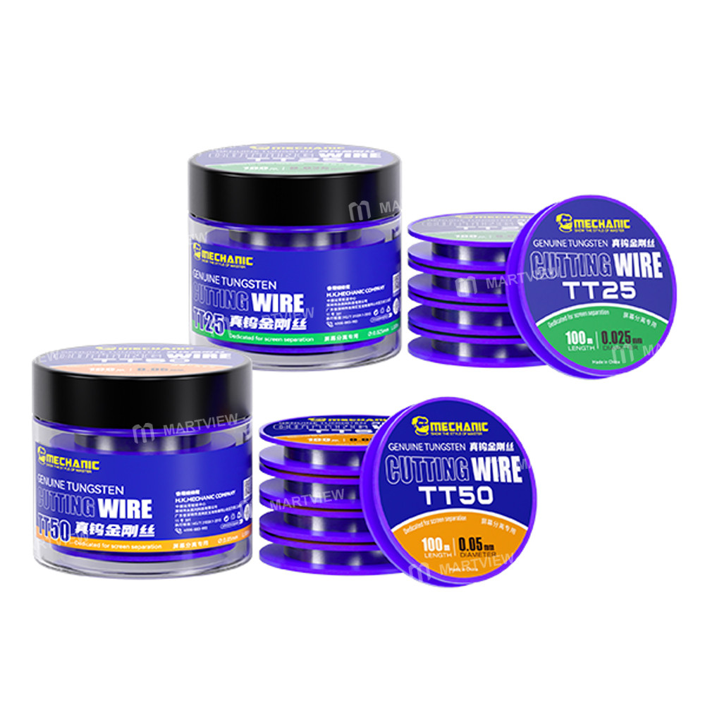 mechanic tt25-tt50-high-hardness-screen-separation-genuine-tungsten-diamond-wire--100meter-1