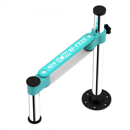 RF4 RF-FX23 360° Universal Metal Swing Arm Liftable Fixed Stand for Most Microscopes - 32mm