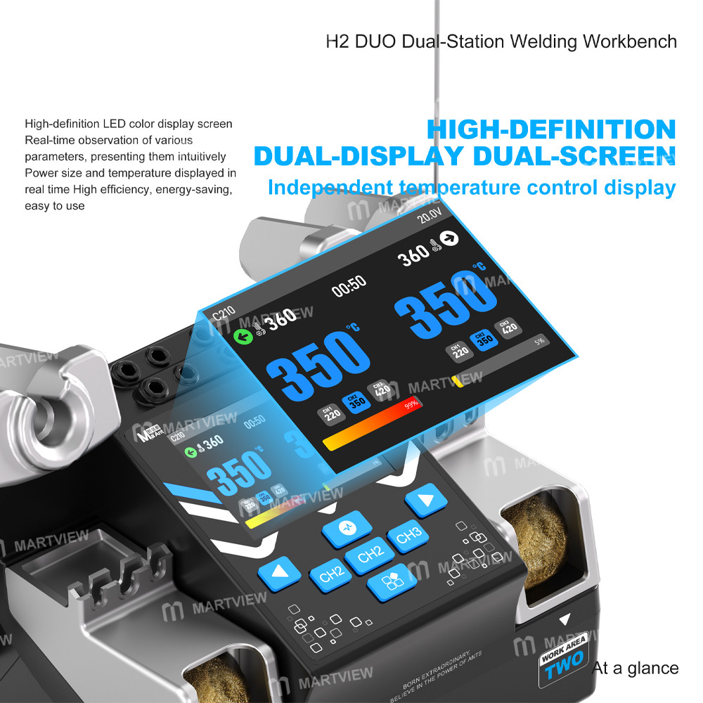 maant h2-duo-200w-intelligent-dual-handle-soldering-station-compatible-with-c115-c210-c245-7