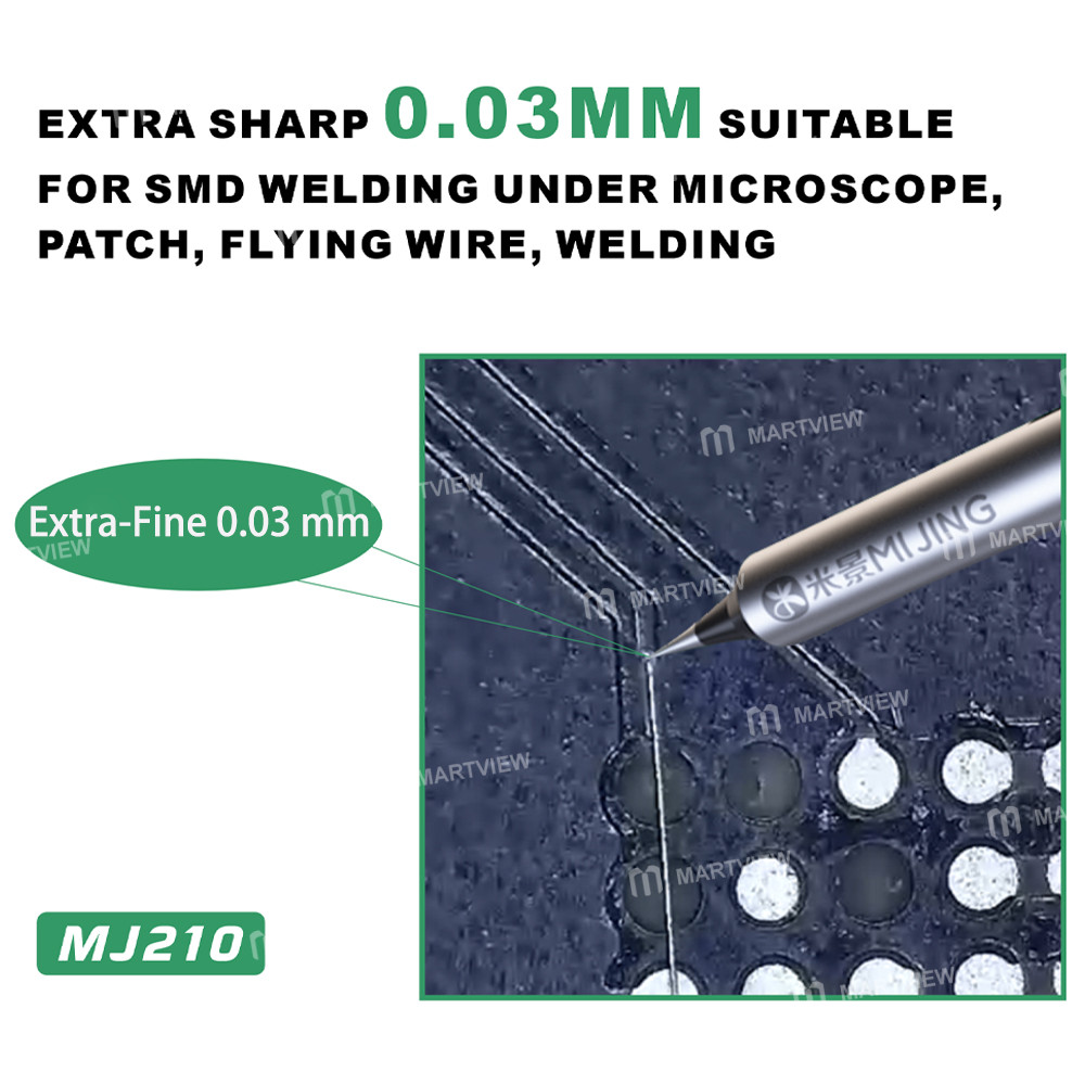 mijing mj210-9-in-1-soldering-heating-core-with-replacement-head-for-screen-motherboard-flying-wire-
