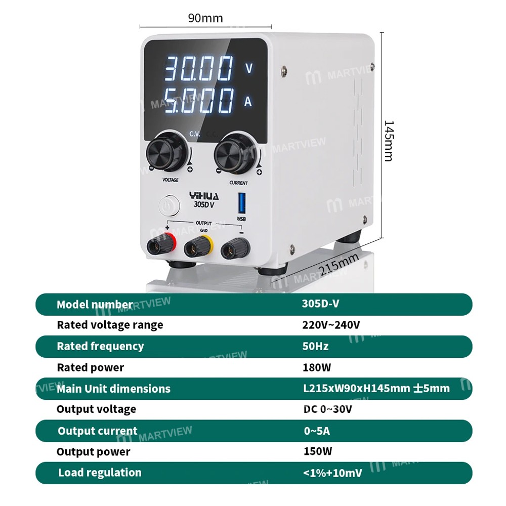 yihua 305d-v-30v-5a-adjustable-dc-voltage-and-current-regulated-switch-power-supply-2