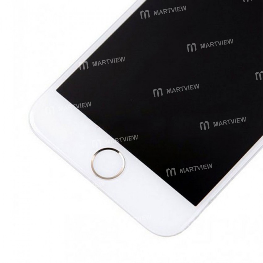 Replacement original LCD display touch screen for iPhone 6 with spareparts home button earphone came