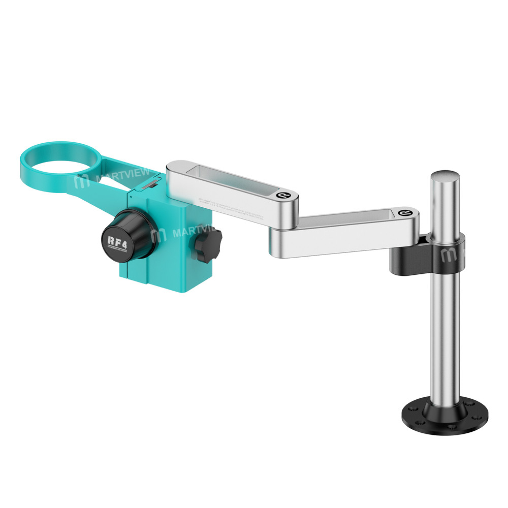rf4 rf-fo25t-rotating-lift-adjustable-microscope-swing-arm-stand-with-76mm-focusing-bracket-3