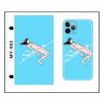 Universal 8inch Mobile Phone Animated Rainbow Color Back Film for Martview SP-01 Intelligent Cutting