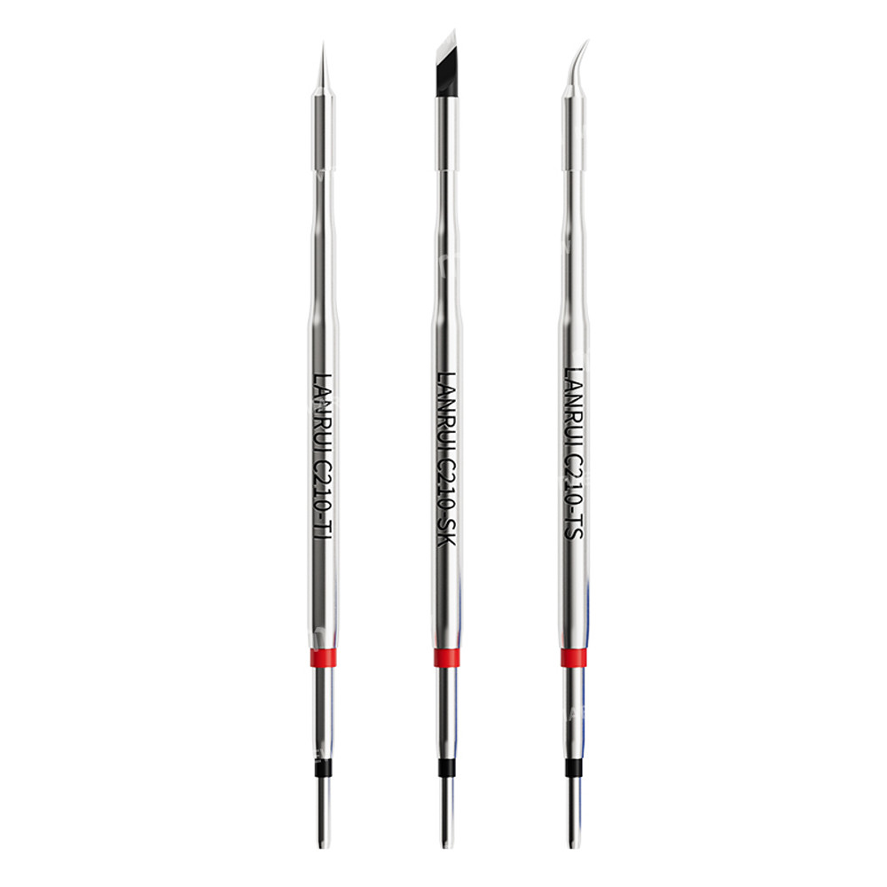 lanrui t02-c210-integrated-electroplated-soldering-iron-tips-compatible-with-c210-soldering-station-