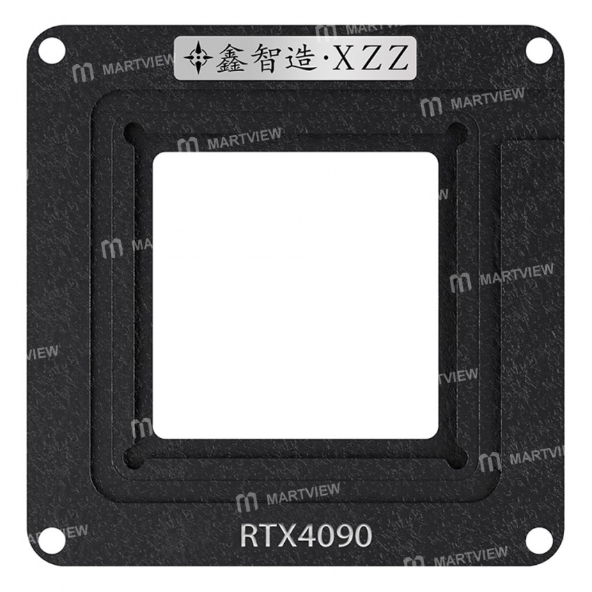 xinzhizao 050mm-magnetic-bga-reballing-tin-planting-platform-for-rtx4090-graphics-card-4