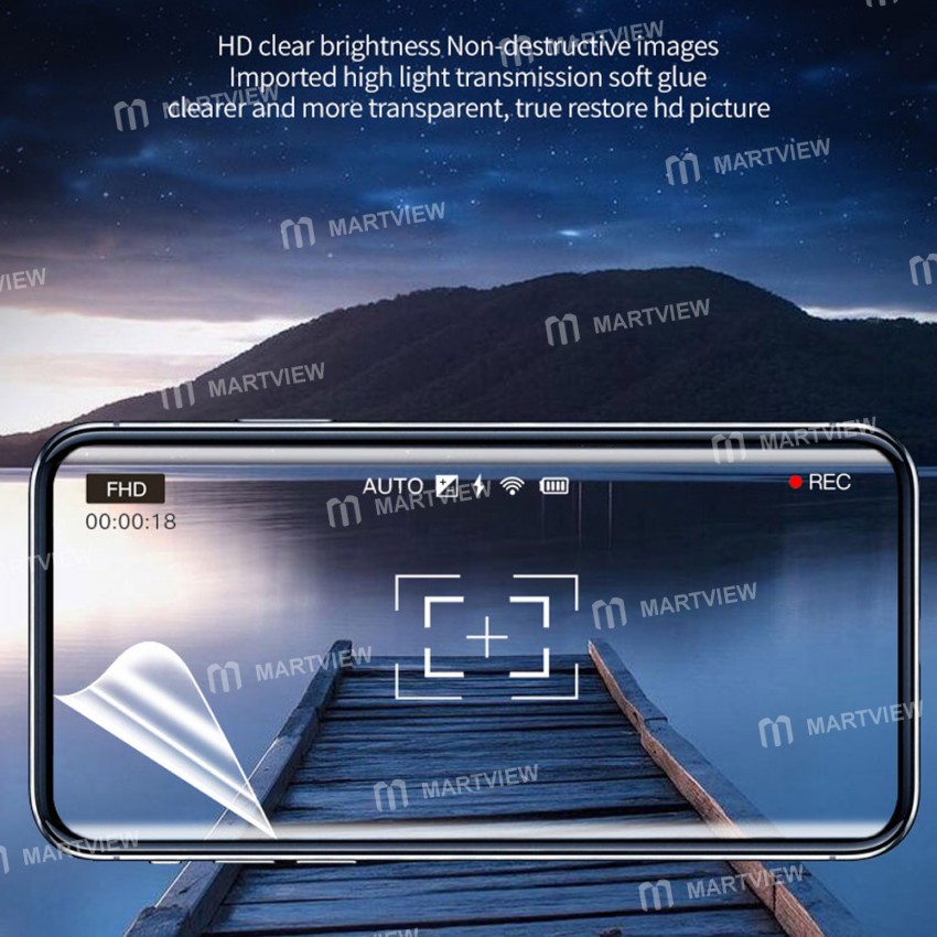 TuoLi 18*12cm HD / Matte Hydrogel Mobile Phone Protector Film for SS-890C Cutting Machine - 50Pcs