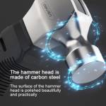 Deli 8OZ Multifunction TPR Handle Shockproof Stainless Steel Mini Claw Hammer