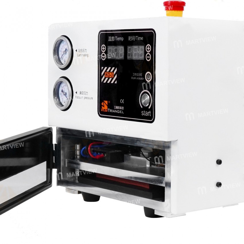 M-Triangel KO3 OCA Vacuum Laminating Machine for Phone Straight Screen/Cover Refurbish