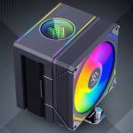 snowman mx96-v3-argb-6-heatpipe-cpu-tower-air-cooled-radiator-for-intel-lga1851-amd-am5-8