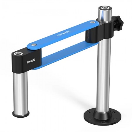 Forward FW-R03 360° Universal Metal Swing Arm Liftable Fixed Stand for Most Microscopes - 32mm
