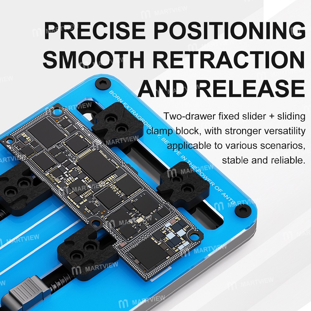 maant m085-tempered-heat-insulating-glass-t-clip-for-mobile-phone-motherboard-repair-5