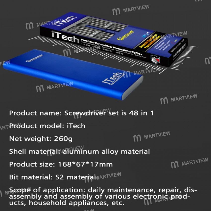 Mechanic iTech 48in1 Precision Screwdriver Set