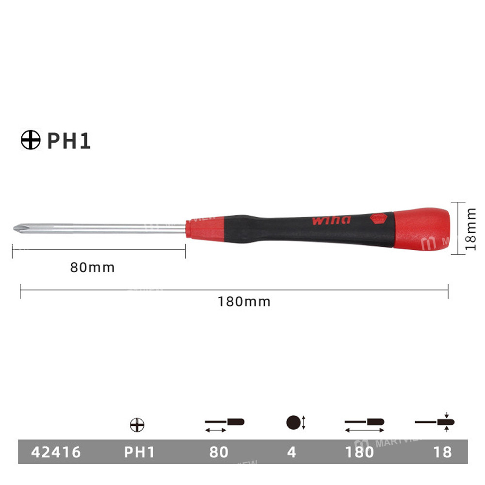 wiha ph-series-precision-phillips-screwdrivers-for-household-appliances-electronic-products-repair-8