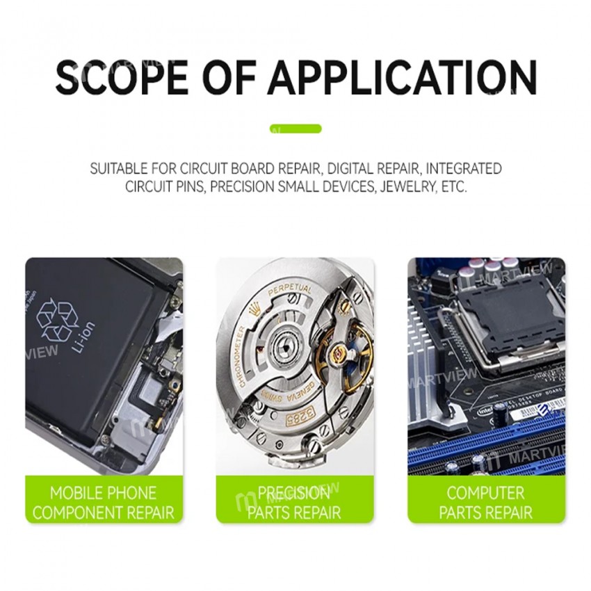luowei is-20-high-precision-flying-line-tin-planting-tweezers-for-ic-chips-soldering-repair-7