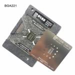 Amaoe 0.15MM EMMC EMCP UFS BGA153 BGA162 BGA169 BGA186 BGA221 BGA254 Reballing Stencil Plant Tin Ste