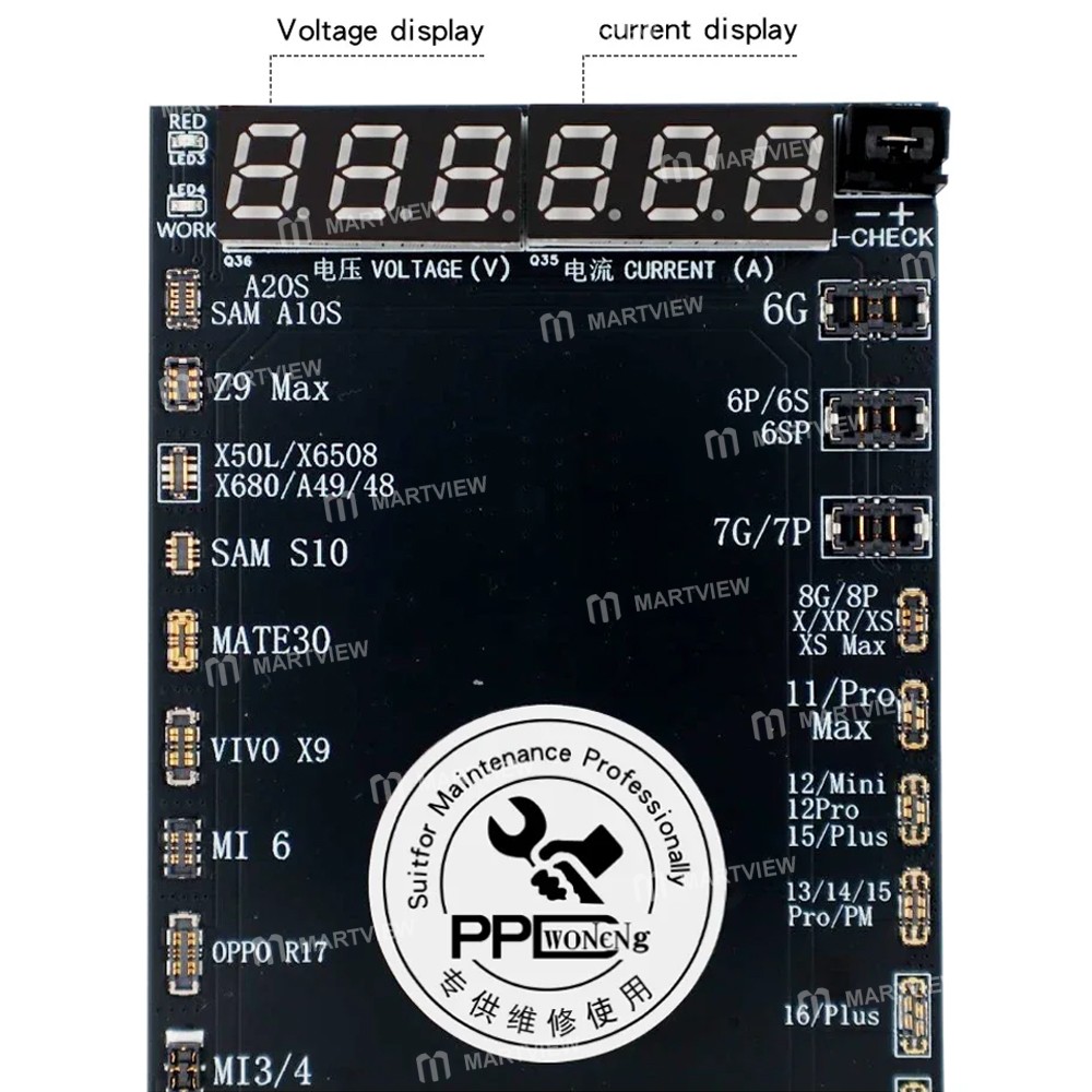 ppd w029-battery-activation-detection-board-for-iphone-6-to-16pro-max-android-6