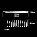 Super-Hard Stainless Steel Surgical Blades Cutter Knife