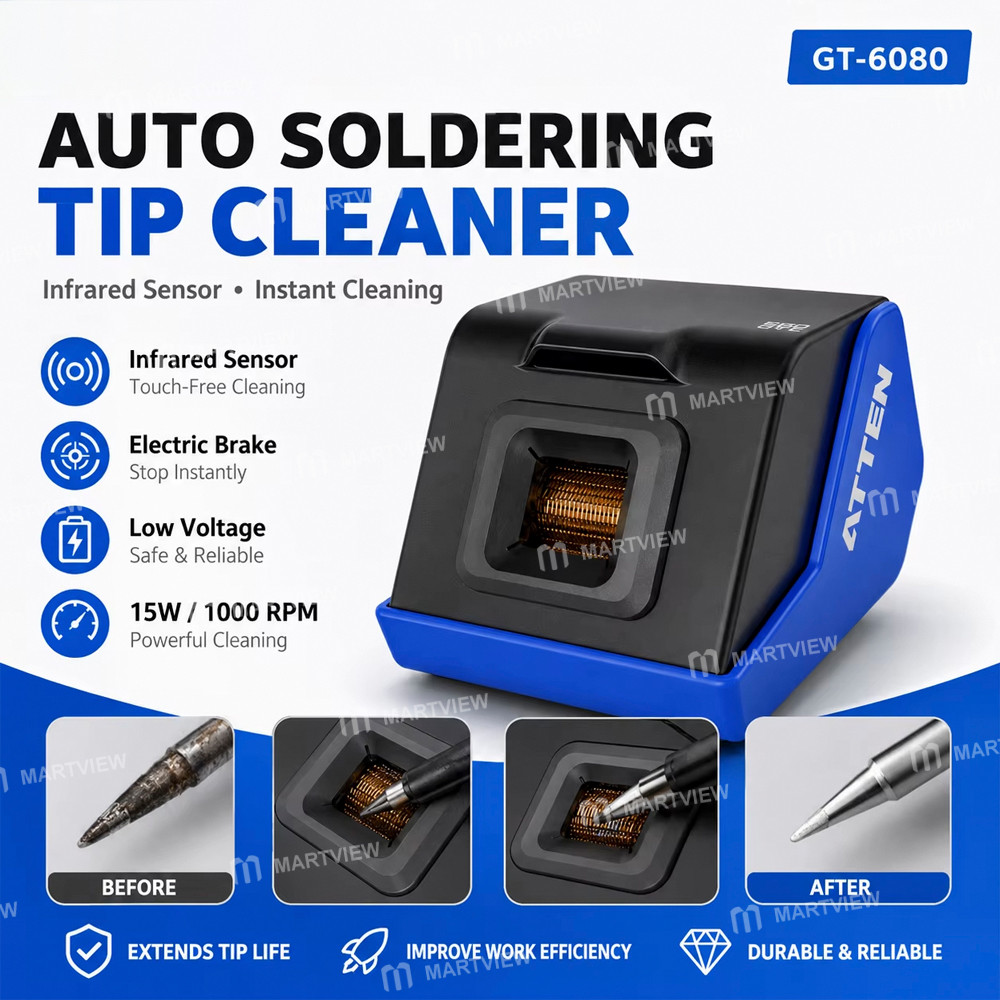 atten gt-6080-smart-infrared-sensor-soldering-iron-tip-electric-cleaner-7