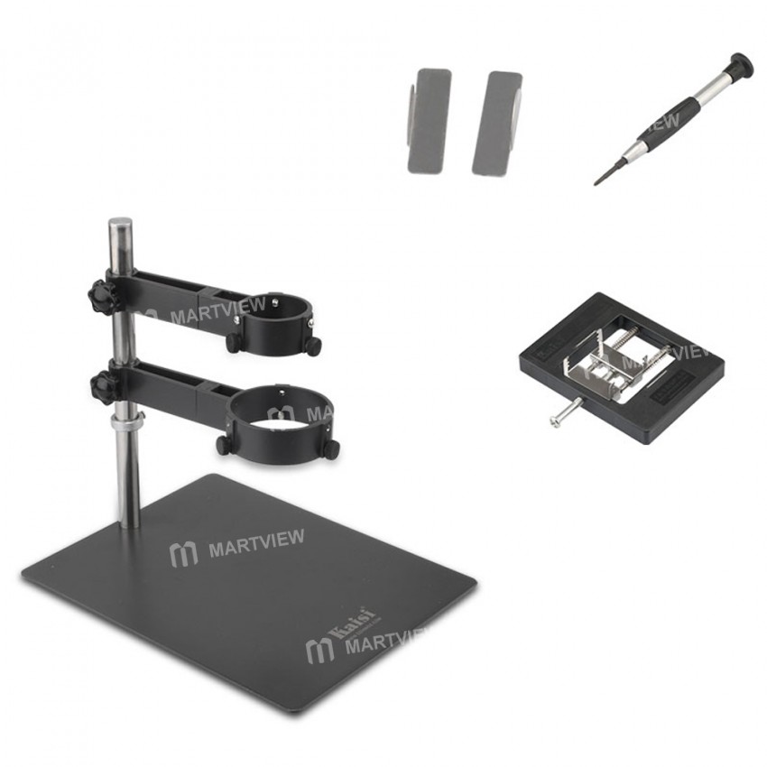 Kaisi F-204 2-in-1 Precision Multi-function Fixture Hot Air Gun Stand Platform
