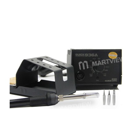 QUICK 936A Temperature Soldering Station ESD Enough Power Electronic Repair Soldering Station Iron - Malaysia