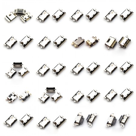 Samsung Multiple Models USB Charging Port Dock Connector - 5Pcs