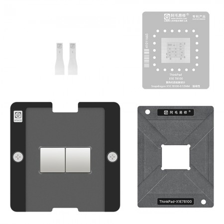 Amaoe Snapdragon X Elite X1E-78-100 CPU BGA Reballing Stencil Platform for Lenovo ThinkPad Notebook