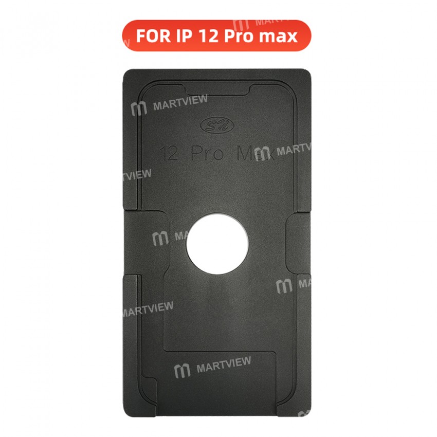 LCD Screen Alignment Mold Outer Glass Precision Aluminium Position Mold for iPhone 6 - 12 Pro Max