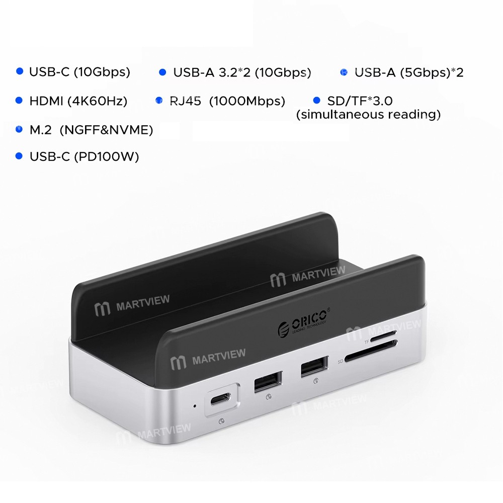 orico vsp10-minidock-10gbps-type-c-m2-ssd-storage-expansion-stand-with-ssd-for-mac-mini-2024-12