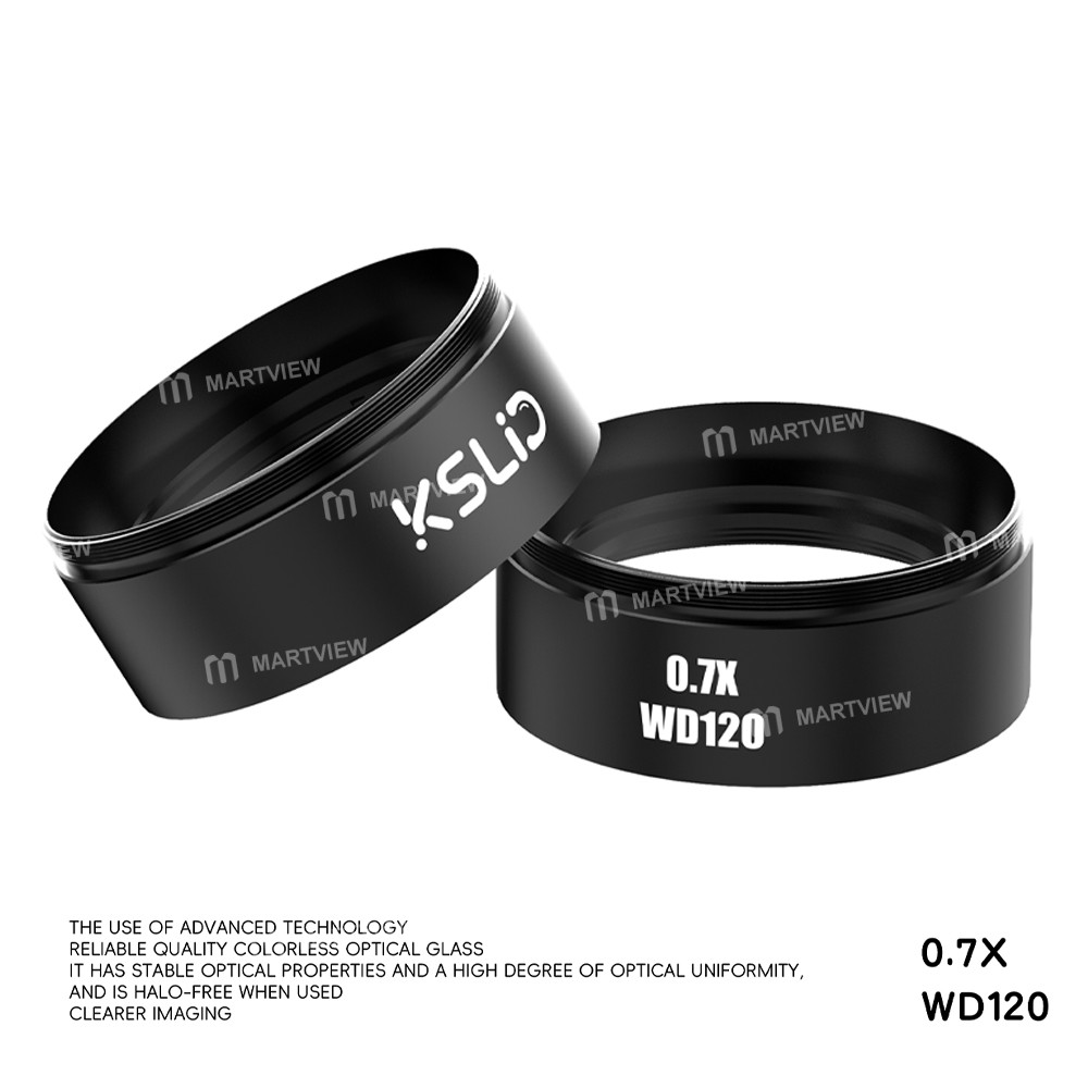 kslid 07x-wd120-coated-auxiliary-microscope-lens-for-stereo-zoom-microscope-2
