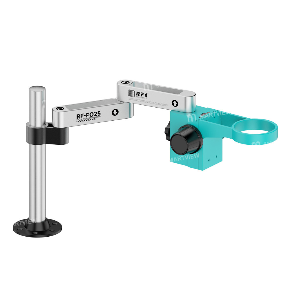 rf4 rf-fo25t-rotating-lift-adjustable-microscope-swing-arm-stand-with-76mm-focusing-bracket-5