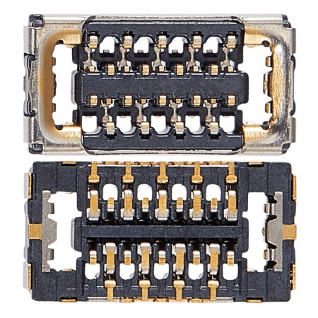 9-Pin Millimeter-wave Antenna FPC Connector Compatible for iPhone 15 Pro / 15 Pro Max - 2Pcs