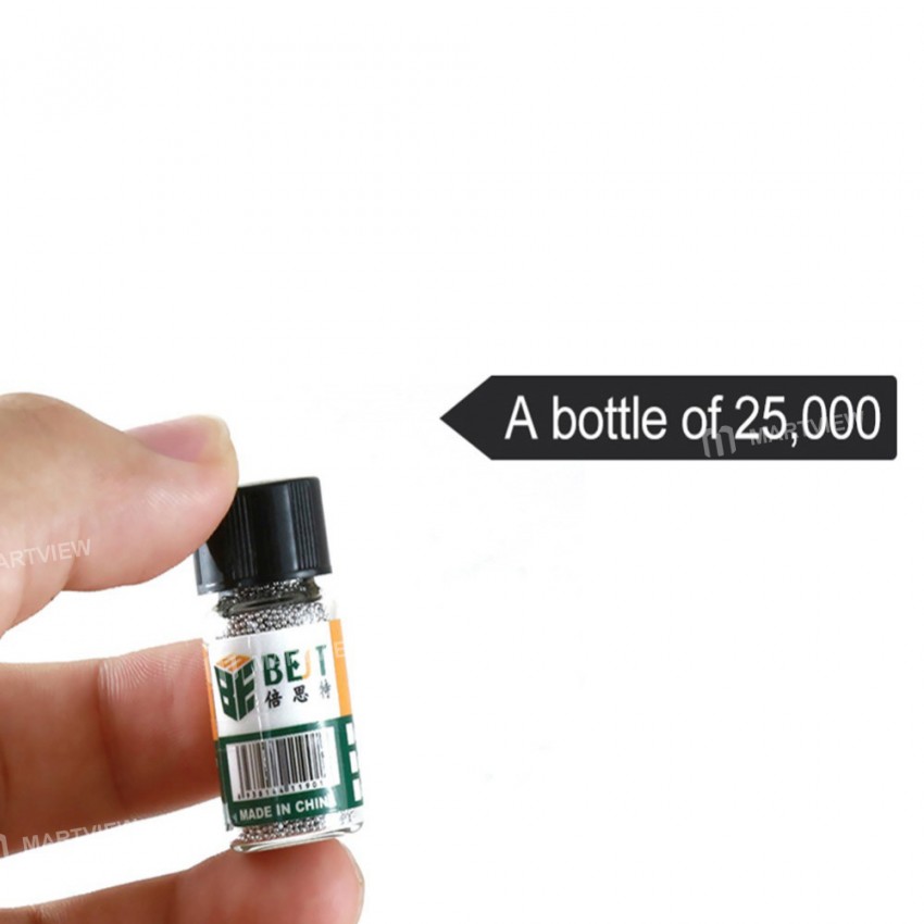 BEST BGA Reballing Balls 0.2mm 0.25mm 0.3mm 0.35mm 0.4mm 0.45mm 0.5mm 0.55mm 0.6mm 0.65mm Solder Bal