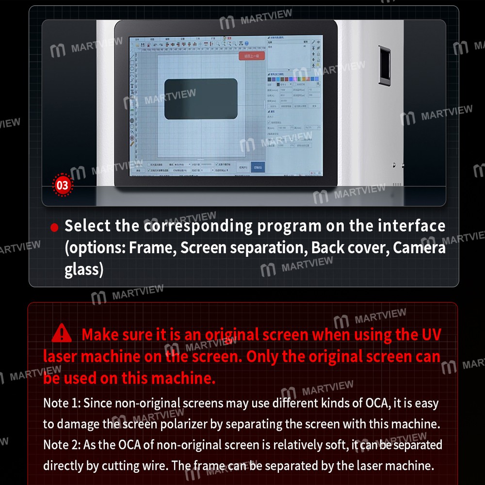 qianli iluz-series-su8-dual-optical-module-cold-light-source-uv-laser-machine-10