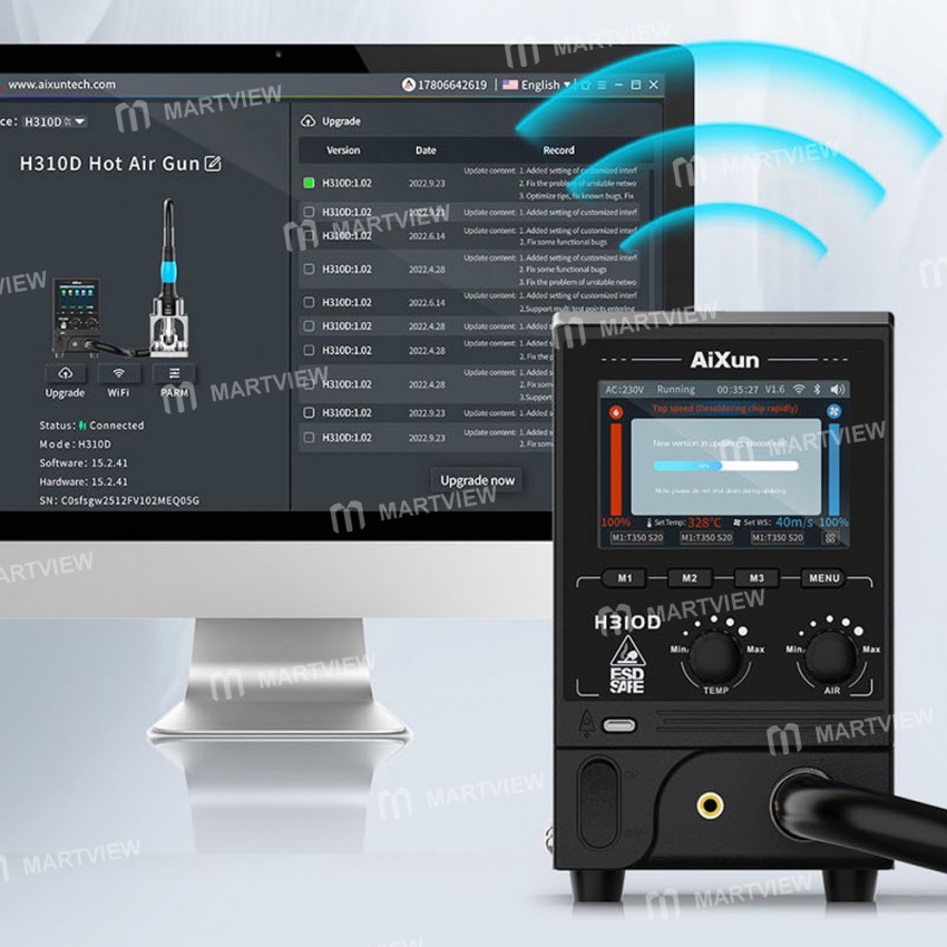 aixun h310d-1000w-segmented-intelligent-digital-display-hot-air-gun-desoldering-station-11