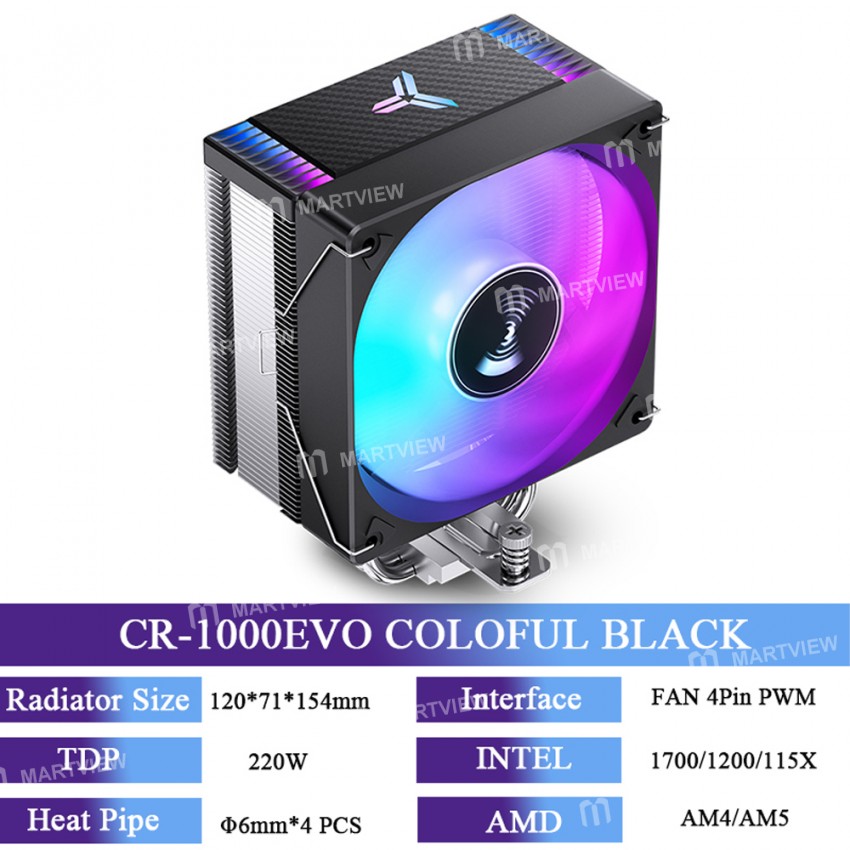 jonsbo cr-1000-series-argb-4-heatpipe-evo-tower-cpu-radiator-5