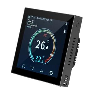 HYT001 WIFI Smart Heating Thermostat Digital Temperature Controller Mobile Phone APP Control Touchscreen LCD Display Weekly Programmable Thermostat Frost Protection for Home School Office Hotel Smart Life APP Control