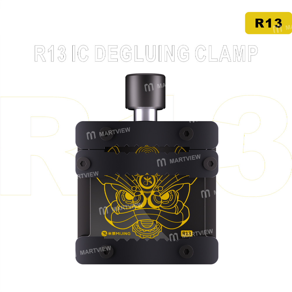 mijing r13-heat-insulating-tempered-glass-ic-chips-degluing-clamp-universal-for-small-and-large-ics-