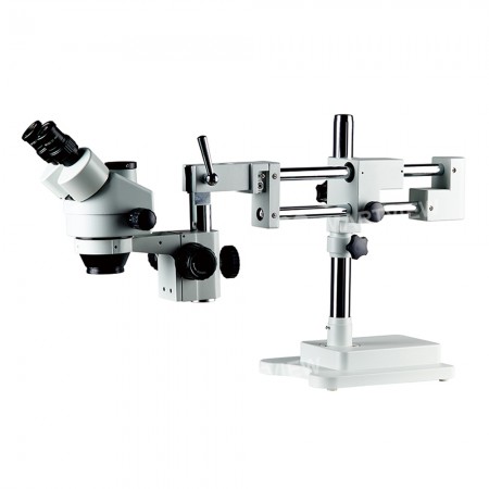 Universal Double Boom 76mm Binocular Trinocular Stereo Zoom Microscope Universal Bracket With Focusing Bracket