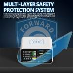 forward fw-p01-65w-multi-port-smart-digital-display-pd-qc-fast-charger-with-15w-wireless-charging-8