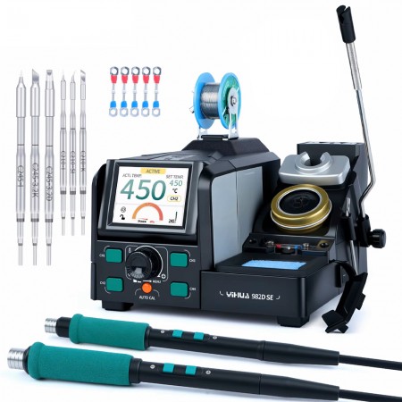 Yihua 982D SE High Power C210 / C245 Color Screen Digital Display Precision Soldering Station