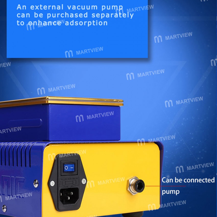 Mechanic MCN-1911 Built-in Vacuum Pump 7-inches LCD Touch Screen Separator Machine with Auto Sleep